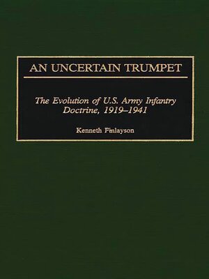 cover image of An Uncertain Trumpet
